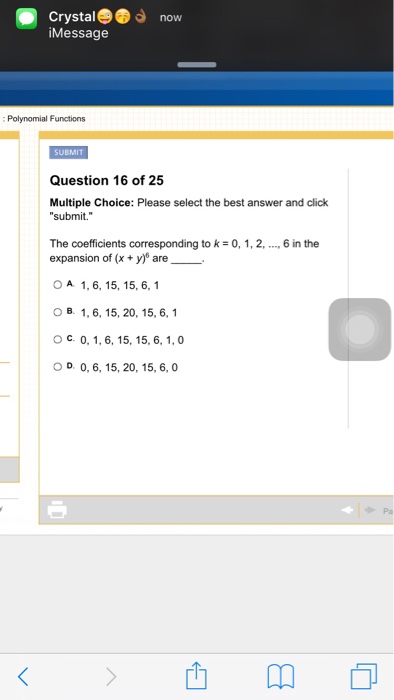 Solved Multiple Choice: Please select the best answer and | Chegg.com