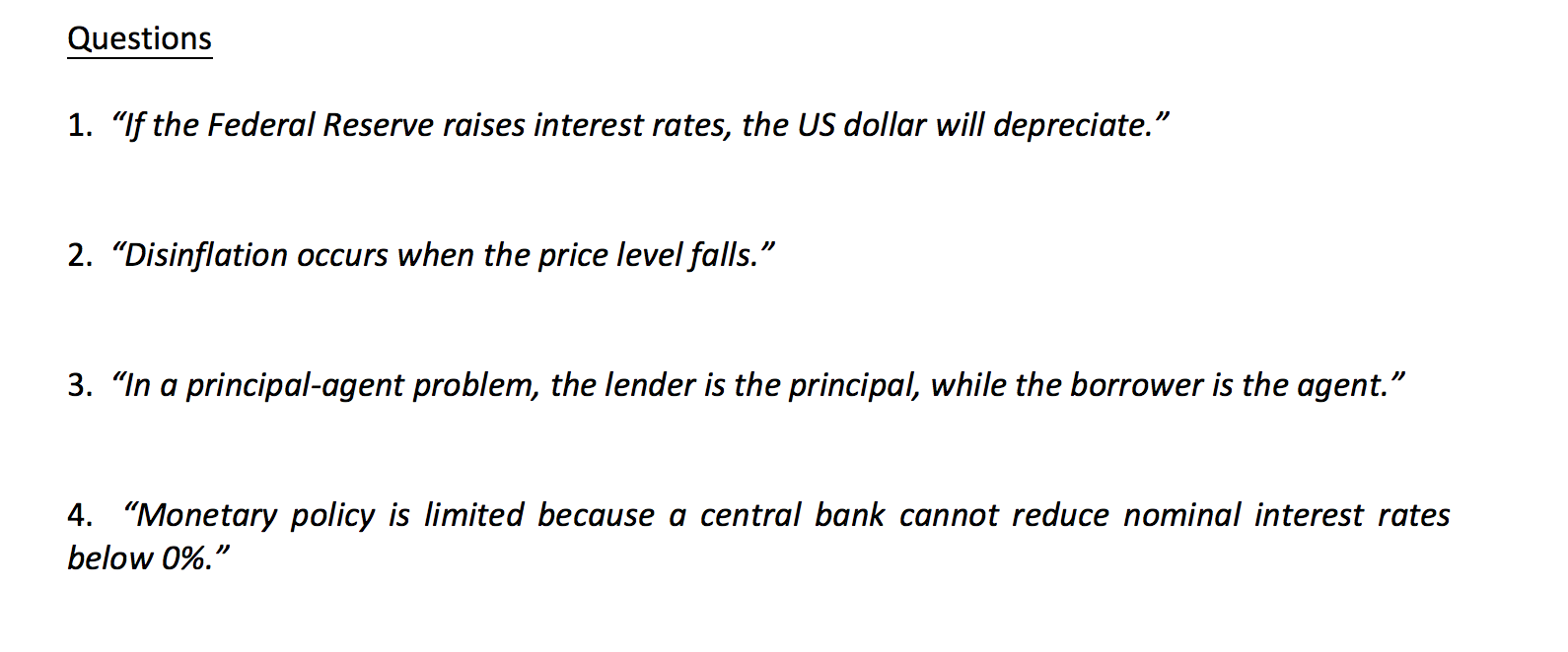 Solved If The Federal Reserve Raises Interest Rates, The US | Chegg.com