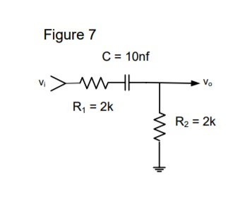 Solved Calculate the break frequency for the circuit shown | Chegg.com