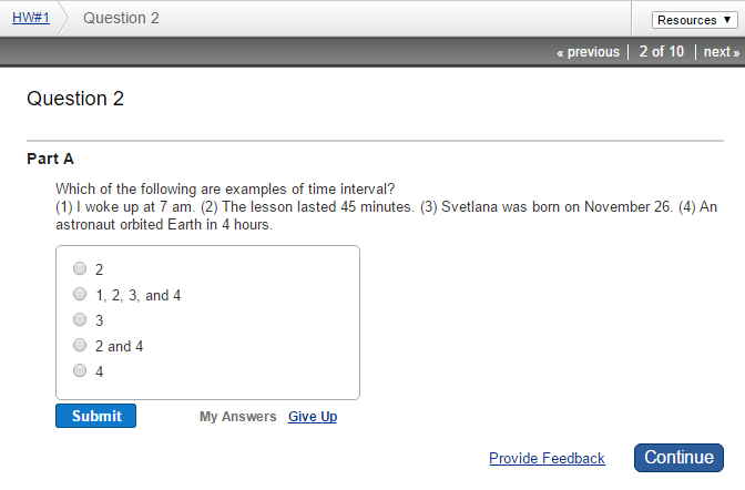 Solved HW#1 Question 2 Resources previous | 2 of 10 | next | Chegg.com