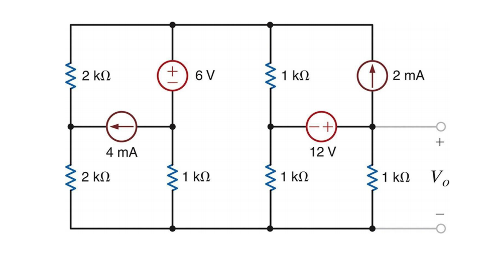 Solved Use nodal analysis to find V0 in the | Chegg.com