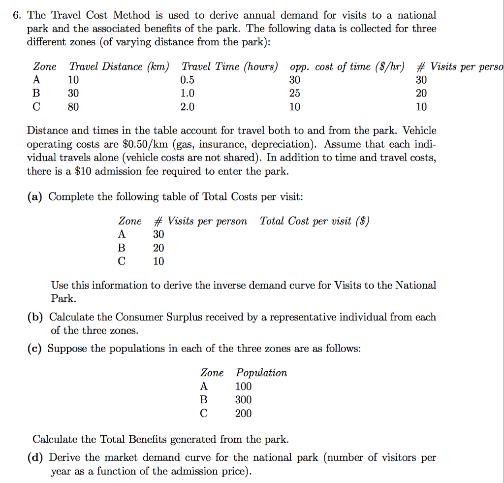 solved-the-travel-cost-method-is-used-to-derive-annual-chegg