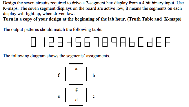 Solved Design the seven circuits required to drive a | Chegg.com