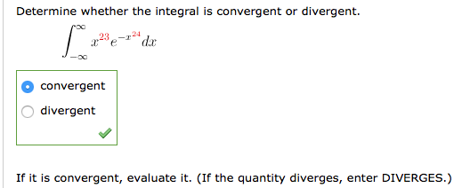 solved-determine-whether-the-integral-is-convergent-or-chegg