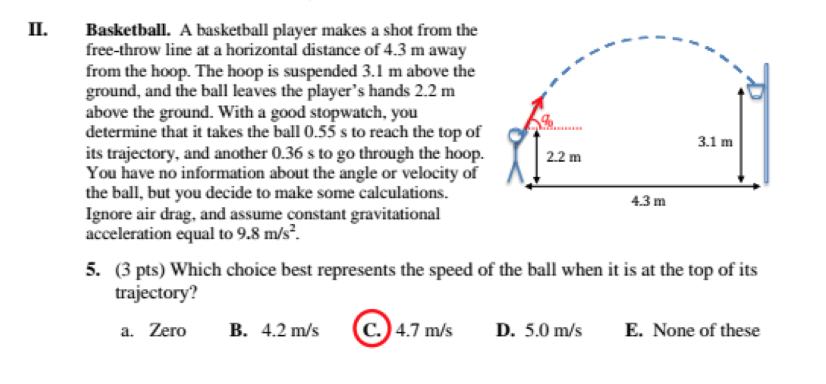 solved-ii-basketball-a-basketball-player-makes-a-shot-from-chegg