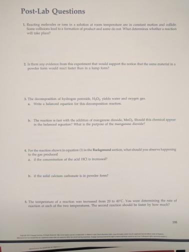 Solved EXPERIMENT 1 Pre-Lab Questions 1. You need to take a | Chegg.com