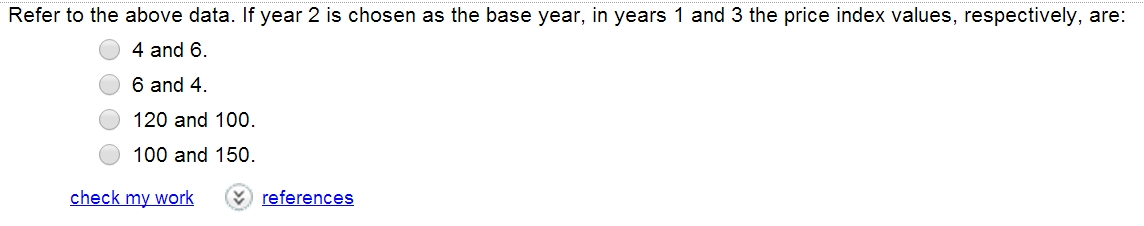 Solved Assume an economy that is producing only one product. | Chegg.com