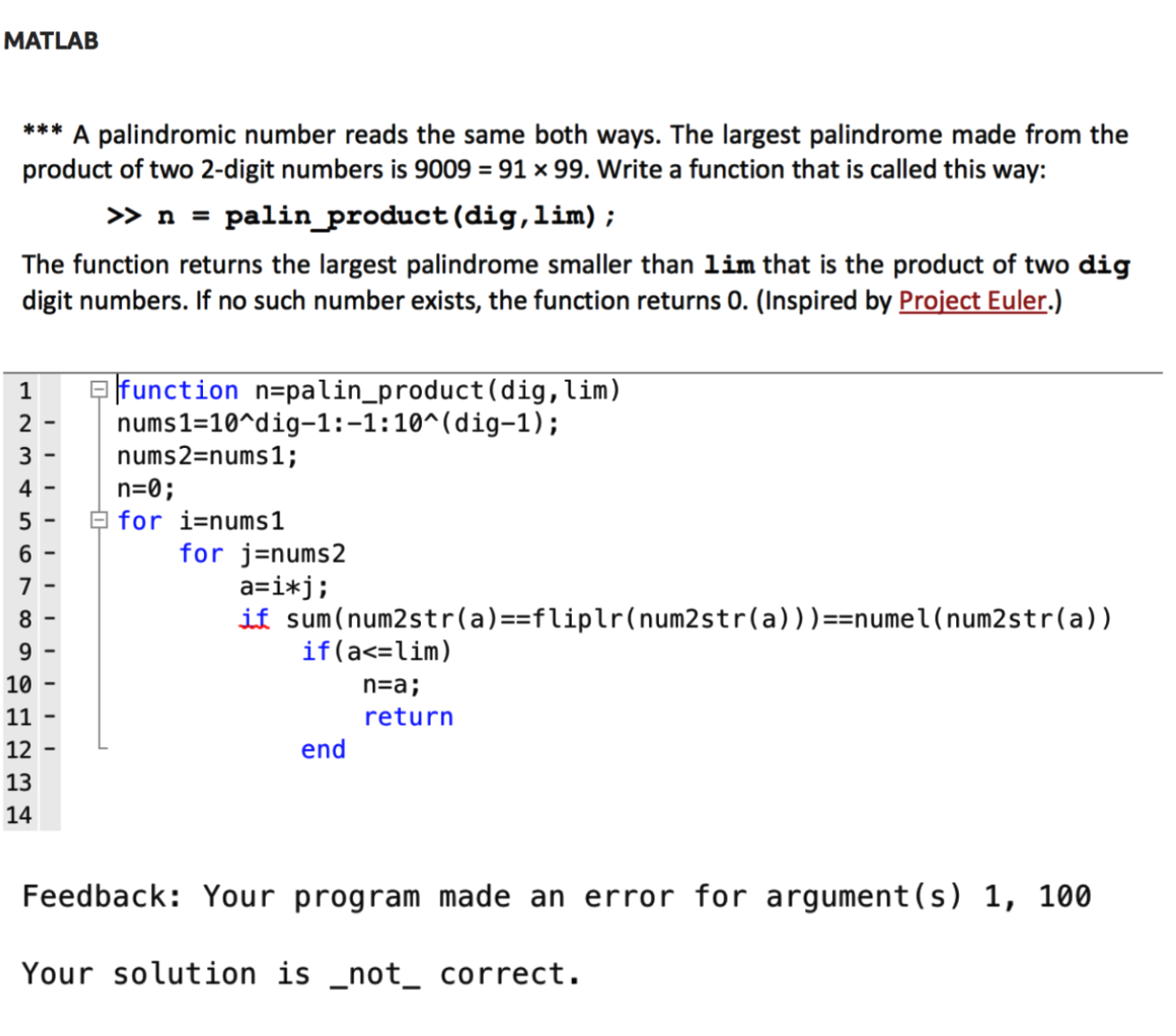 project-euler-problem-4-largest-palindrome-product-solved-in