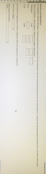 Solved In A Completely Randomized Design 12 Experimental Chegg