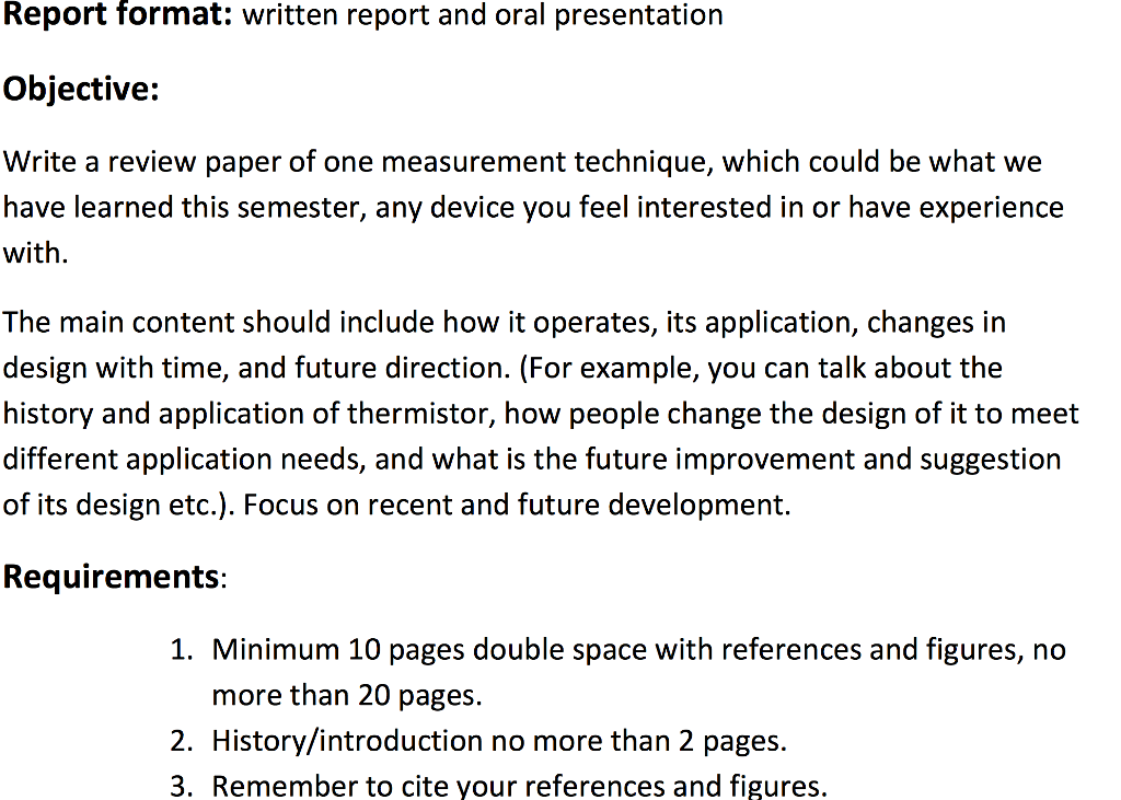 solved-report-format-written-report-and-oral-presentation-chegg