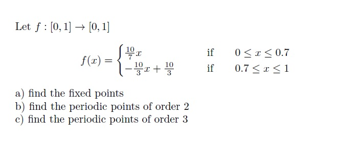 Tent Rounding Function Solved Applying TENT FUNCTION, PLEASE do ALL three | Chegg.com