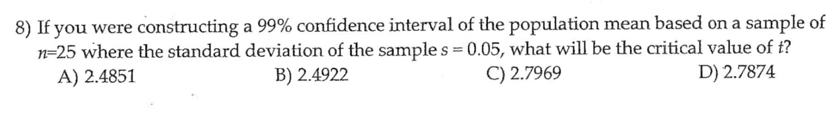 solved-if-you-were-constructing-a-99-confidence-interval-of-chegg