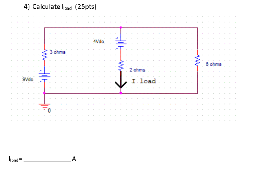 Solved Calculate I_load I_load = _____ A | Chegg.com