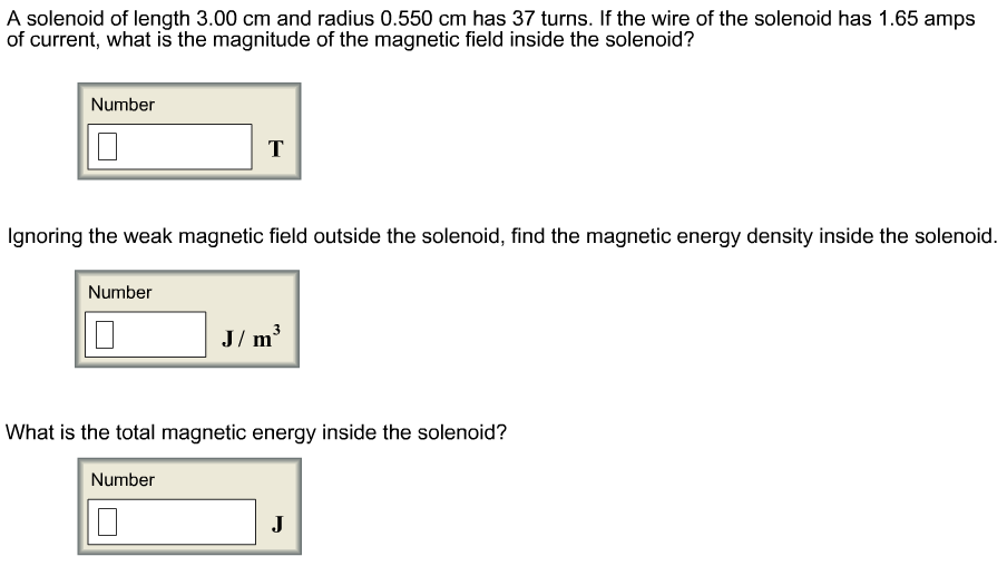 Solved A solenoid of length 3.00 cm and radius 0.550 cm has | Chegg.com