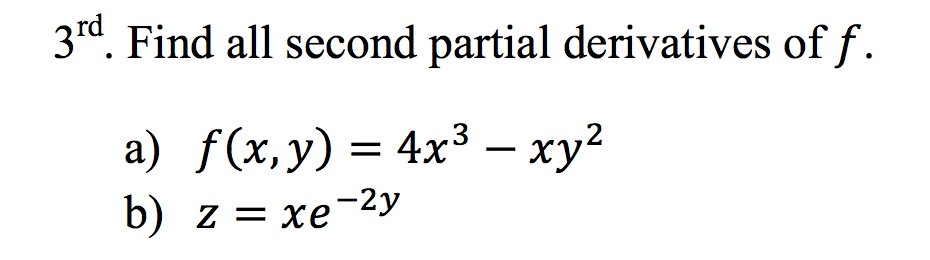 solved-find-all-the-second-partial-derivatives-f-x-y-chegg