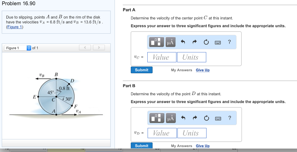 Solved Due to slipping, points A and B on the rim of the | Chegg.com