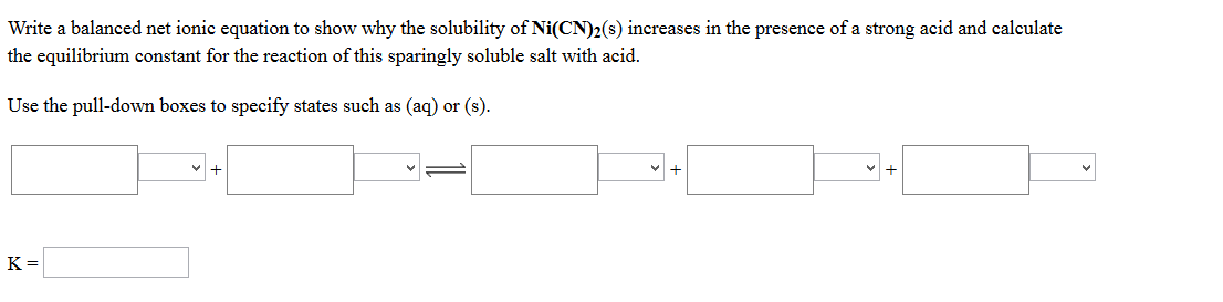 balanced net ionic equation calculator