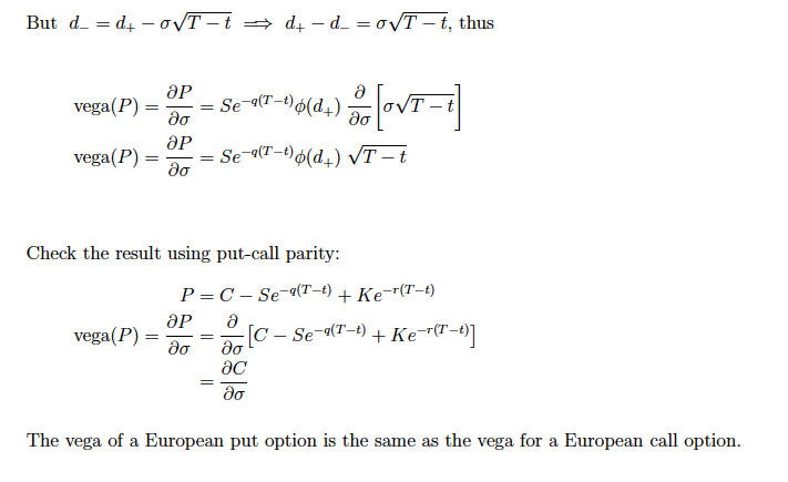 Solved 1. The Black-Scholes Price For A European Put Option | Chegg.com