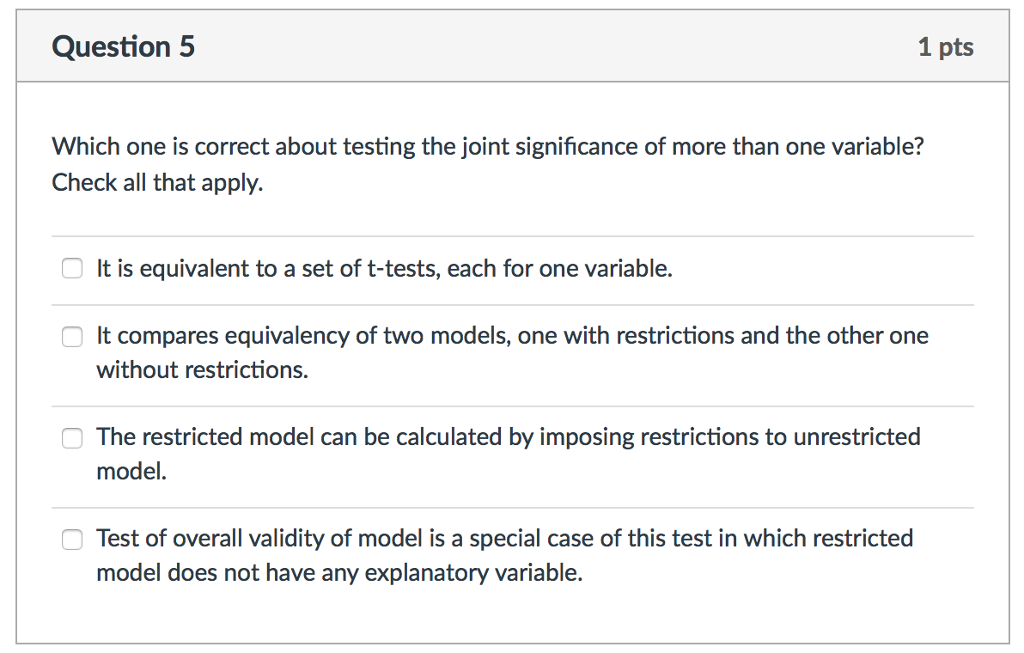 which-one-is-correct-about-testing-the-joint-chegg