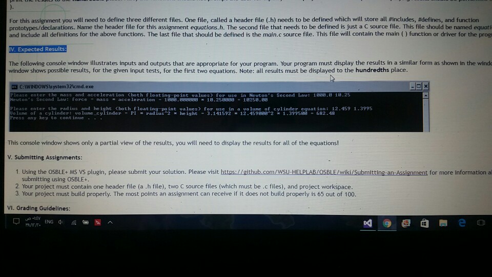 Solved eecswsu.edu/-aofallon/cpts 121/progassignments/PA2htm | Chegg.com