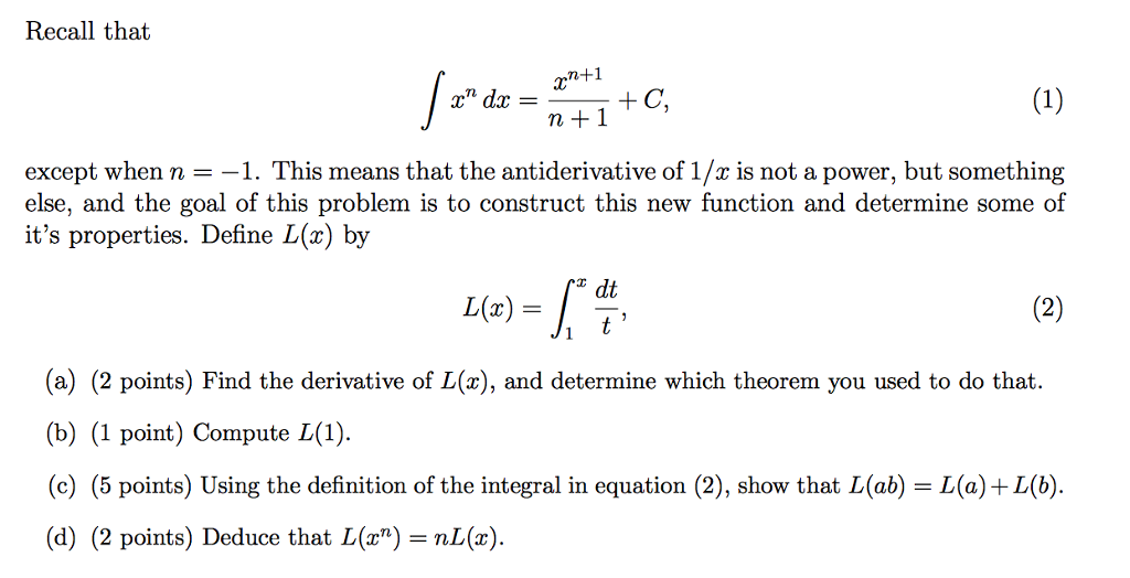 solved-recall-that-dz-1-except-when-n-1-chegg