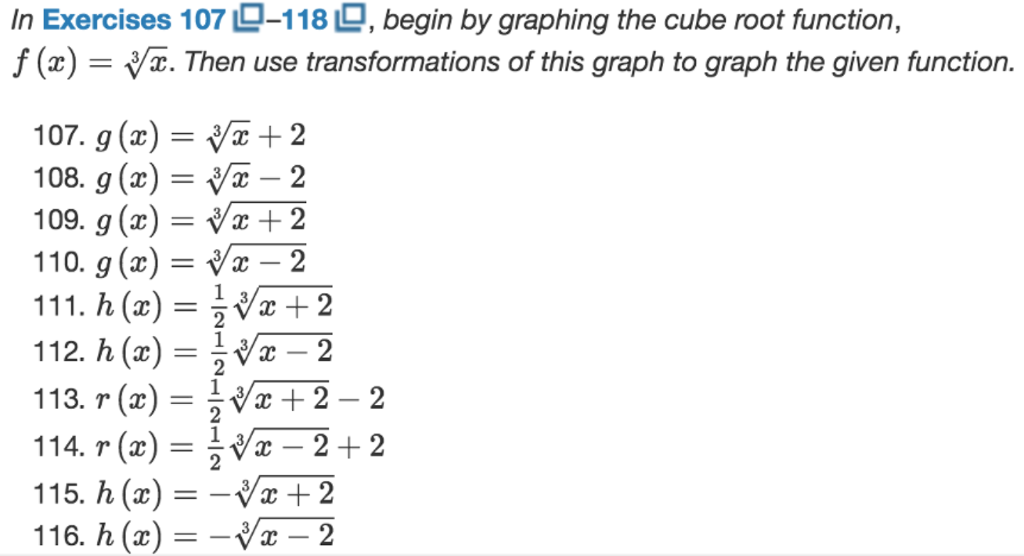 solved-in-exercises-107-1181d-begin-by-graphing-the-cube-chegg