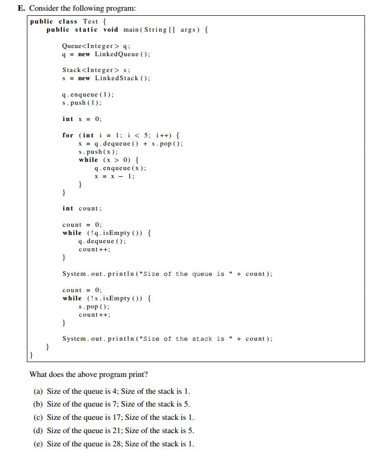 Solved Question 1 10 marks) A. True or False. The following | Chegg.com