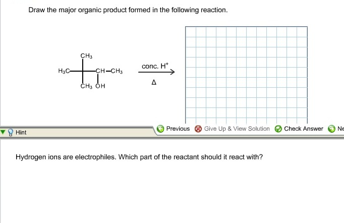 draw-the-major-organic-product-formed-in-the-chegg