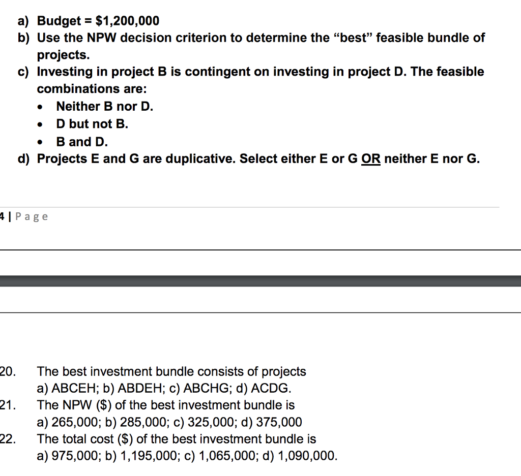 Solved B. Problem Statement Gamma Company Is Planning To | Chegg.com