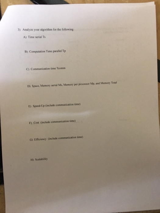 Parallel Distributed Computing | Chegg.com