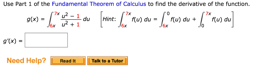 Fundamental Theorem Of Calculus Part 2 Gertyintel 8600