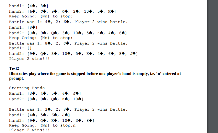 Solved Part A: Using the Class Methods 1. Examine the Python | Chegg.com