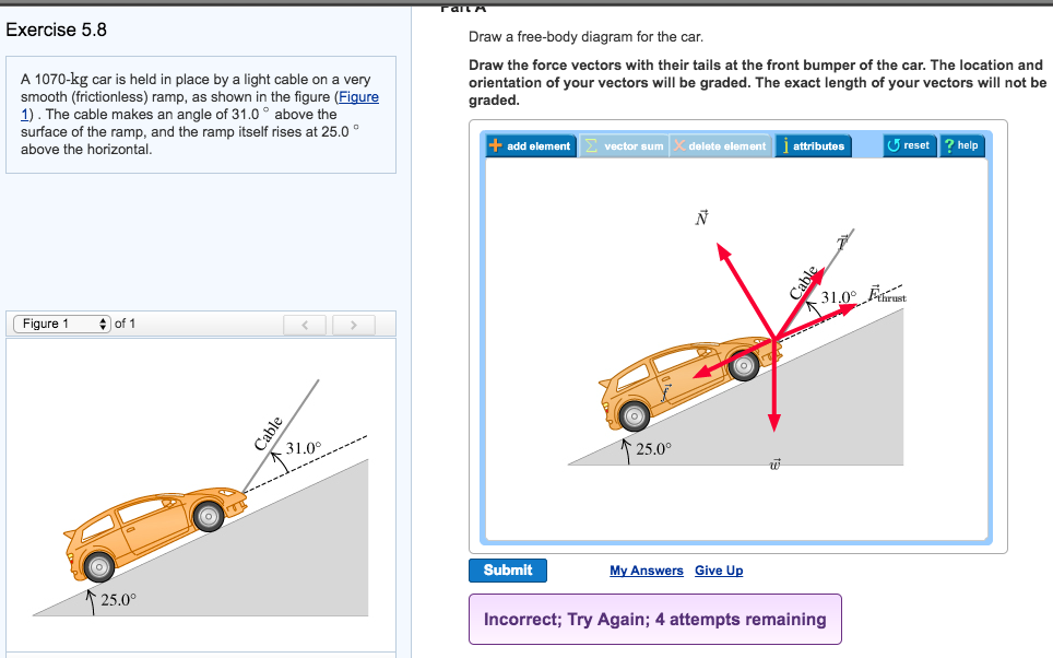 Solved: Which Way Is The Thrust Force Going And Which Way | Chegg.com