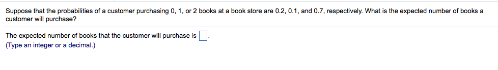 Solved Suppose That The Probabilities Of A Customer 