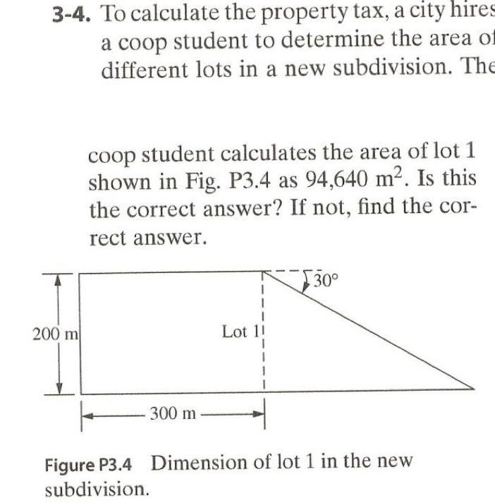 Solved 34. To calculate the property tax, a city hires a