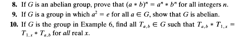 Solved 8. If G Is An Abelian Group, Prove That (a* B)"b For | Chegg.com