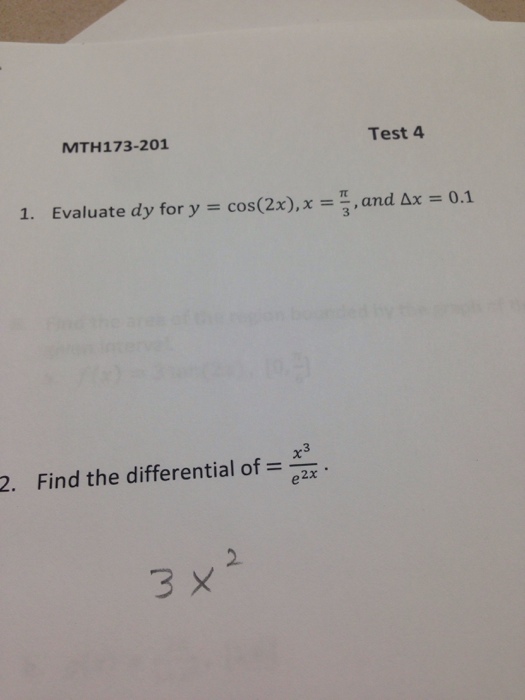 solved-evaluate-by-for-y-cos-2x-x-pi-3-and-delta-x-chegg