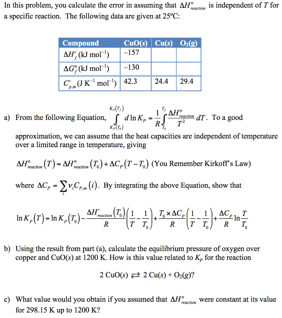 Solved In this problem, you calculate the error in assuming | Chegg.com