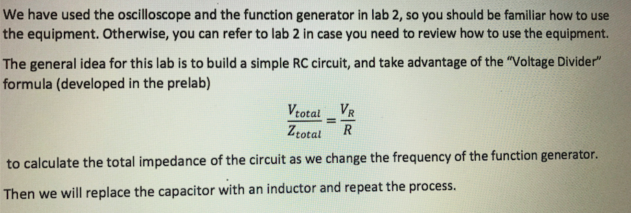 Solved We have used the oscilloscope and the function | Chegg.com