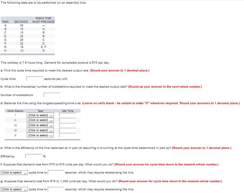 Solved The following tasks are to be performed on an | Chegg.com