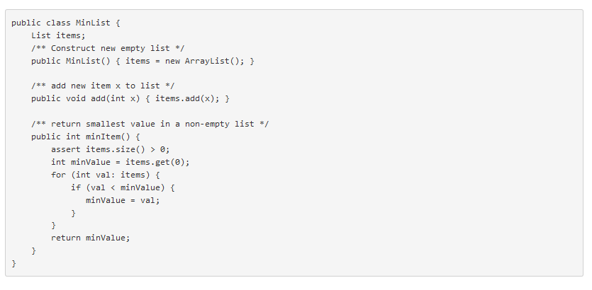 solved-the-following-class-stores-a-list-of-integer-values-chegg