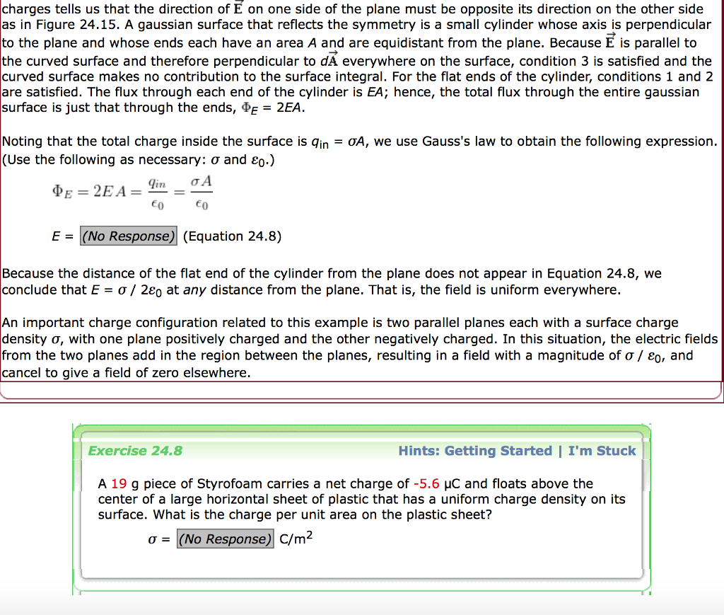 Solved Problem Starting With Gauss' Law, Calculate The | Chegg.com