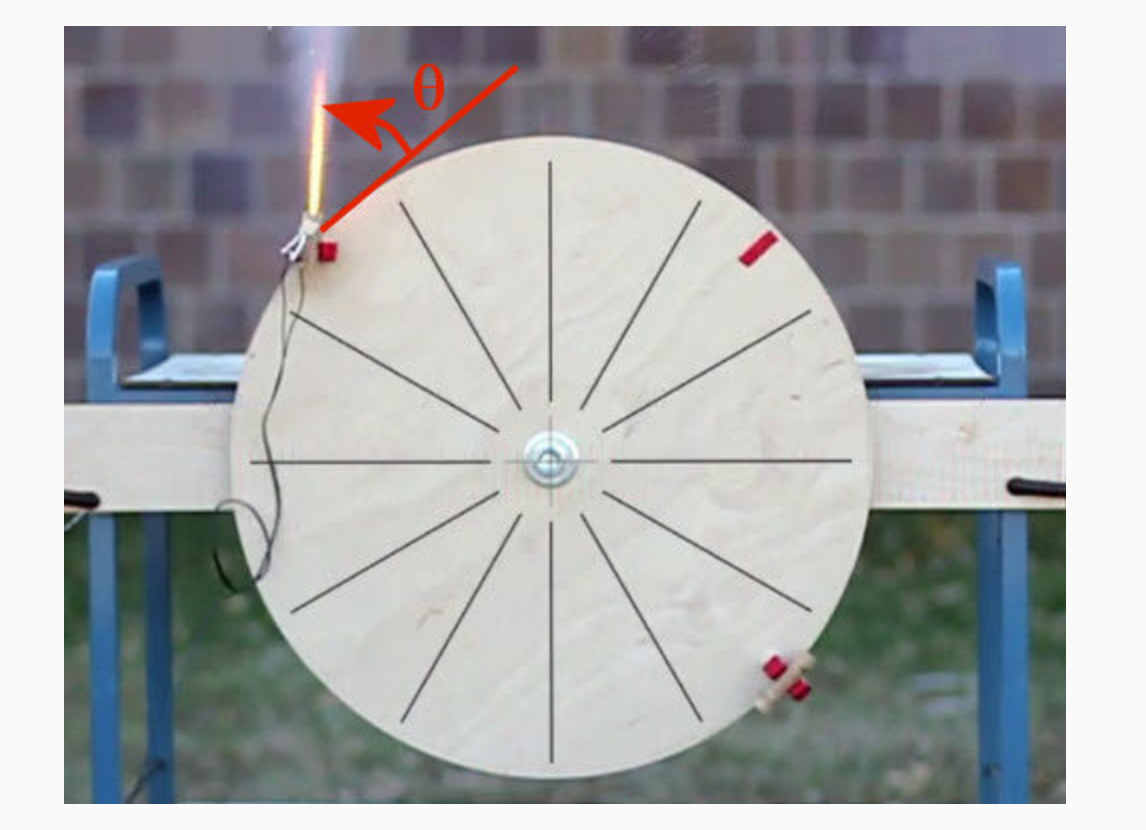 Solved Consider a small rocket engine attached to a rotating | Chegg.com