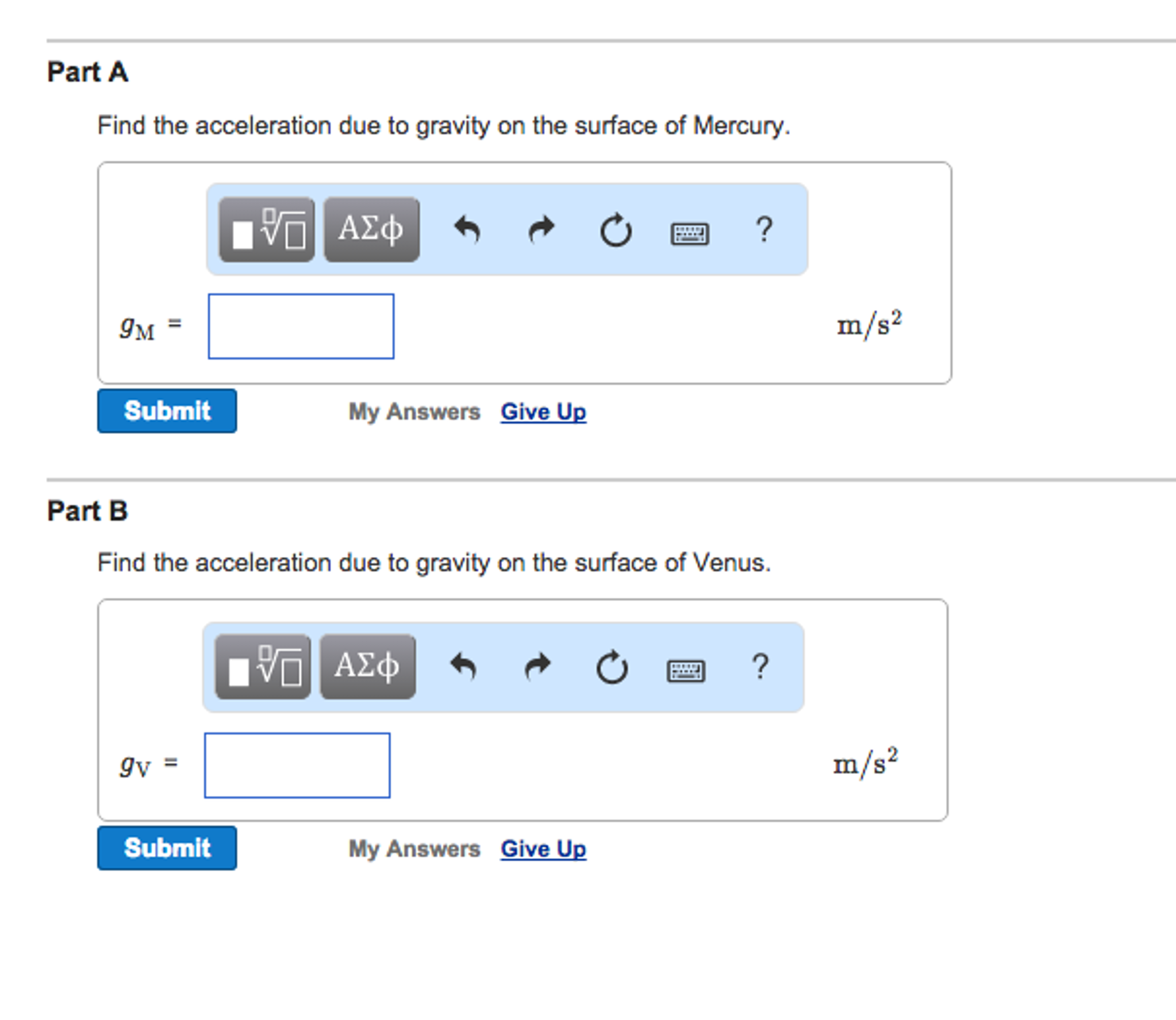 solved-find-the-acceleration-due-to-gravity-on-the-surface-chegg