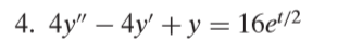 Solved In each of Problems 1 through 4, use the method of | Chegg.com