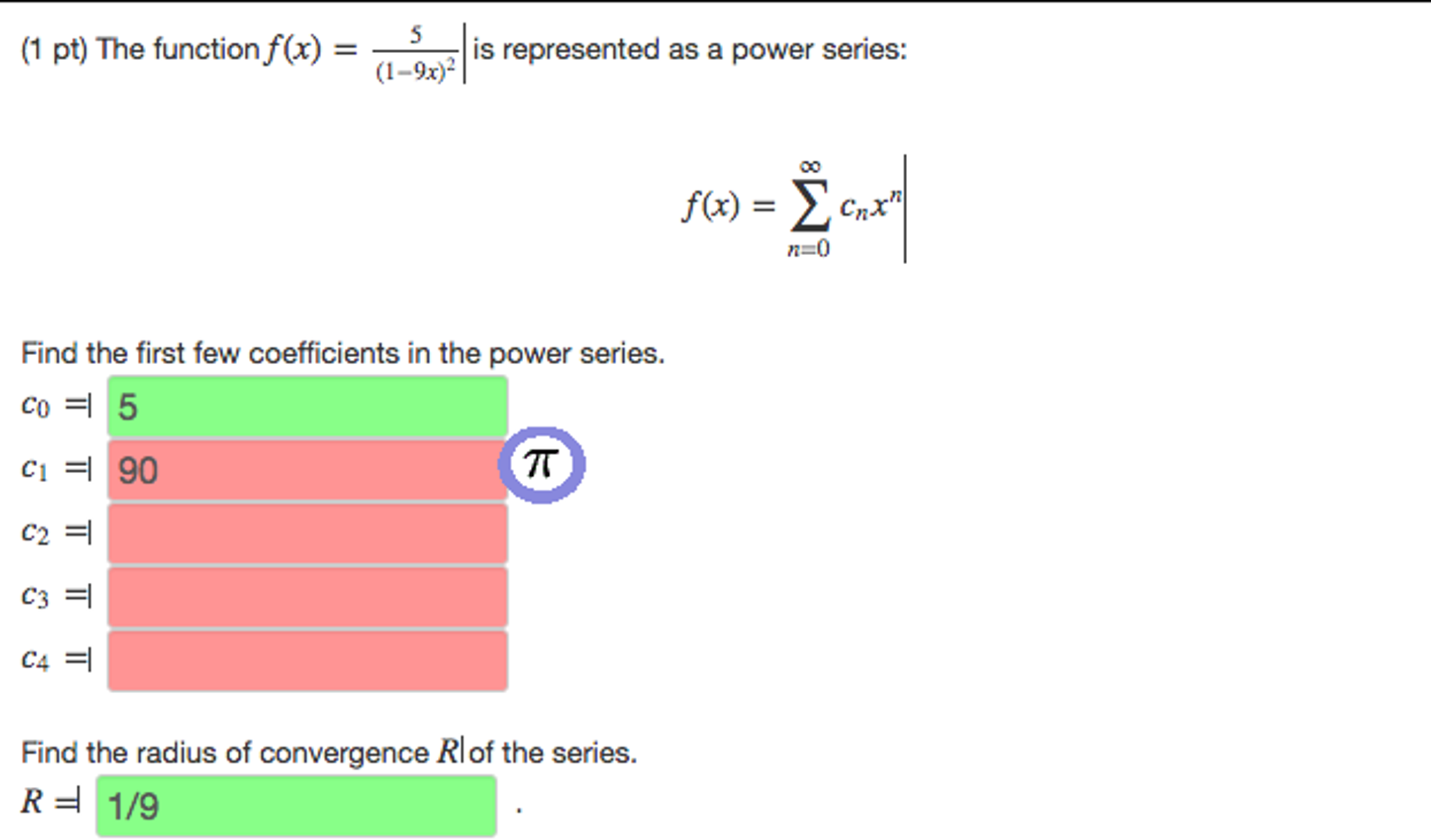 solved-the-function-f-x-5-1-9x-2-is-represented-as-a-chegg