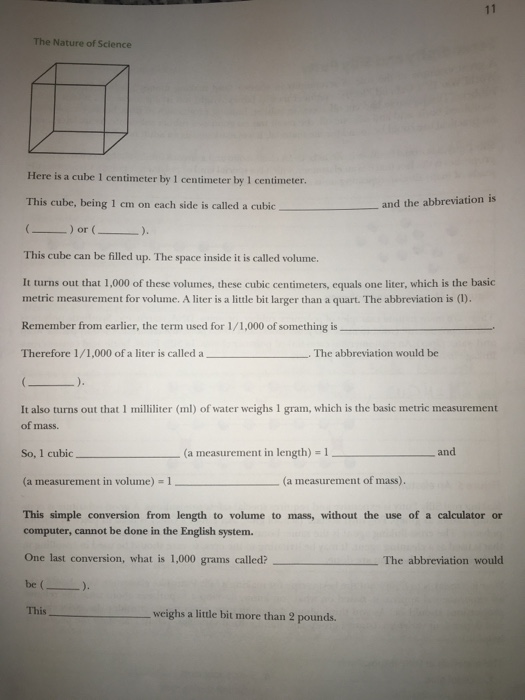 1 CM CUBE IS EQUAL TO visual data 7