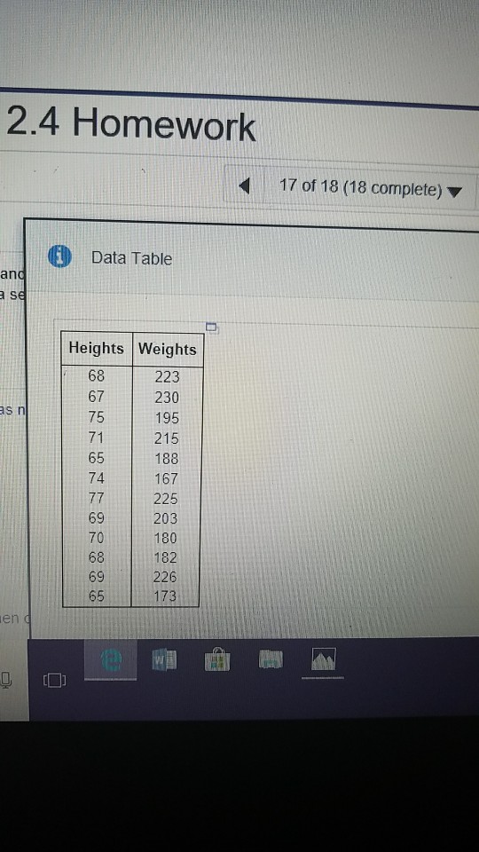 mystatlab statistics homework answers