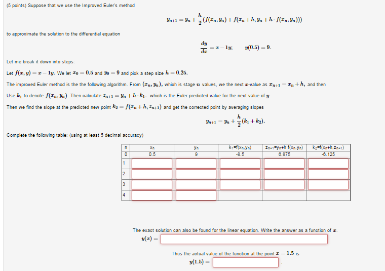 Solved I have no Idea what to do for this can you show me | Chegg.com