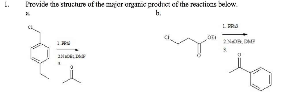 Solved Provide the structure of the major organic product of | Chegg.com